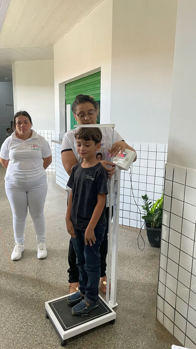 Foto 18 – Prefeitura de Paraibano, por meio da Secretaria Municipal de Saúde, realiza mais uma ação do Saúde na Escola.