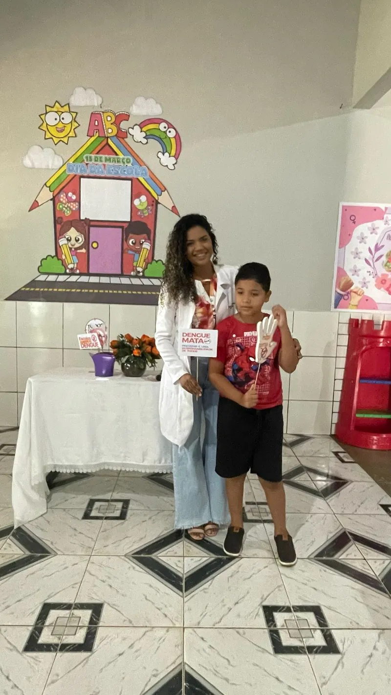 Foto 9 – Prefeitura de Paraibano, por meio da Secretaria Municipal de Saúde, realiza mais uma ação do Saúde na Escola.