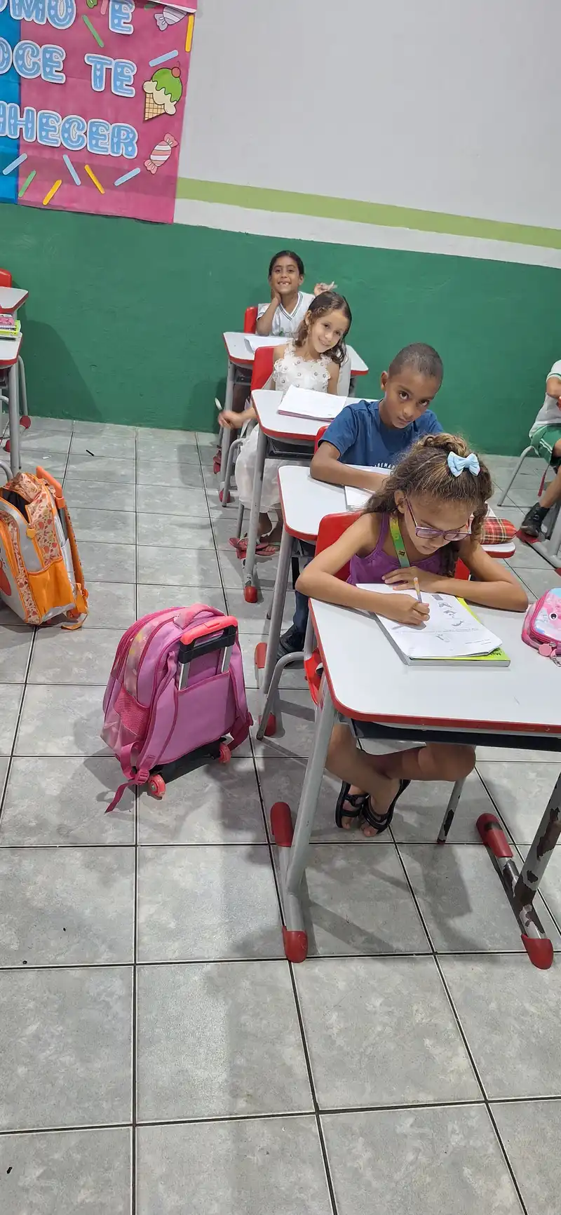 Foto 2 – O município de Paraibano deu início, no dia 24 de março, às avaliações do Compromisso Nacional Criança Alfabetizada -CNC