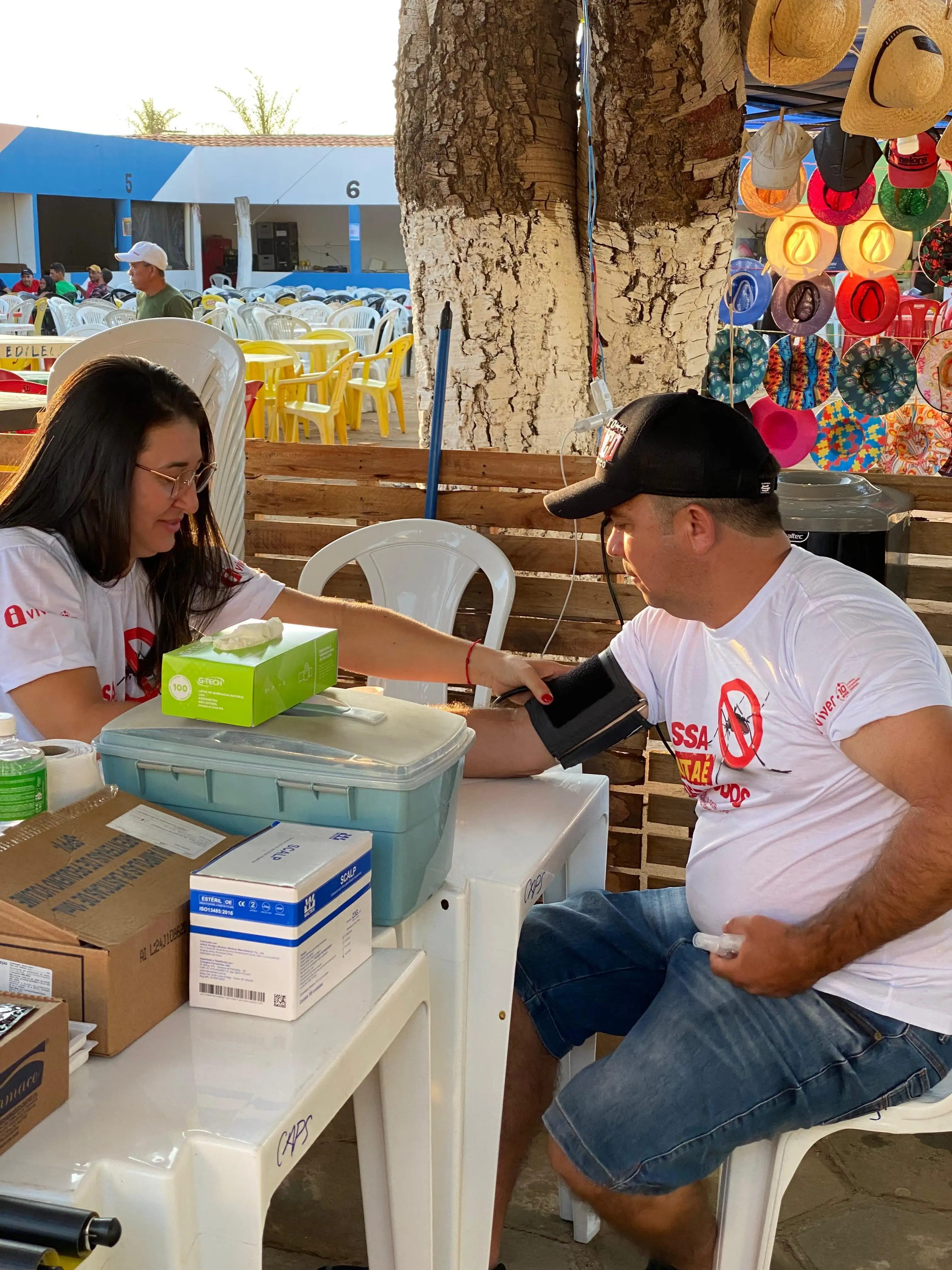 Foto 4 – Prefeitura de Paraibano realizou uma blitz educativa de combate à dengue durante a 37ª Vaquejada!