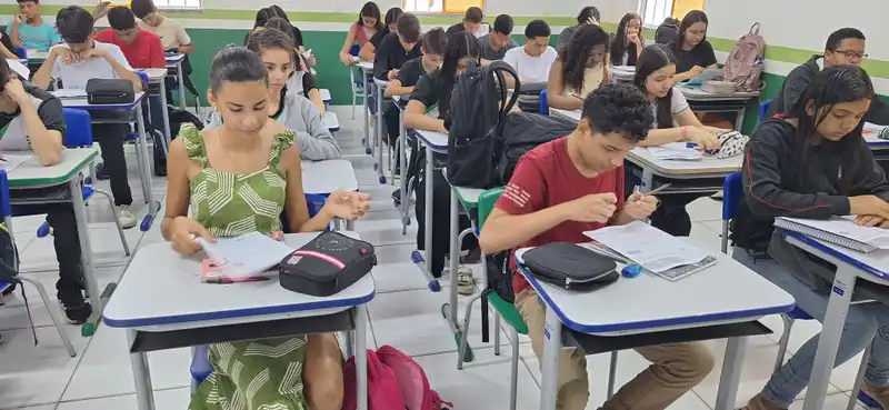 Foto 1 – O município de Paraibano deu início, no dia 24 de março, às avaliações do Compromisso Nacional Criança Alfabetizada -CNC