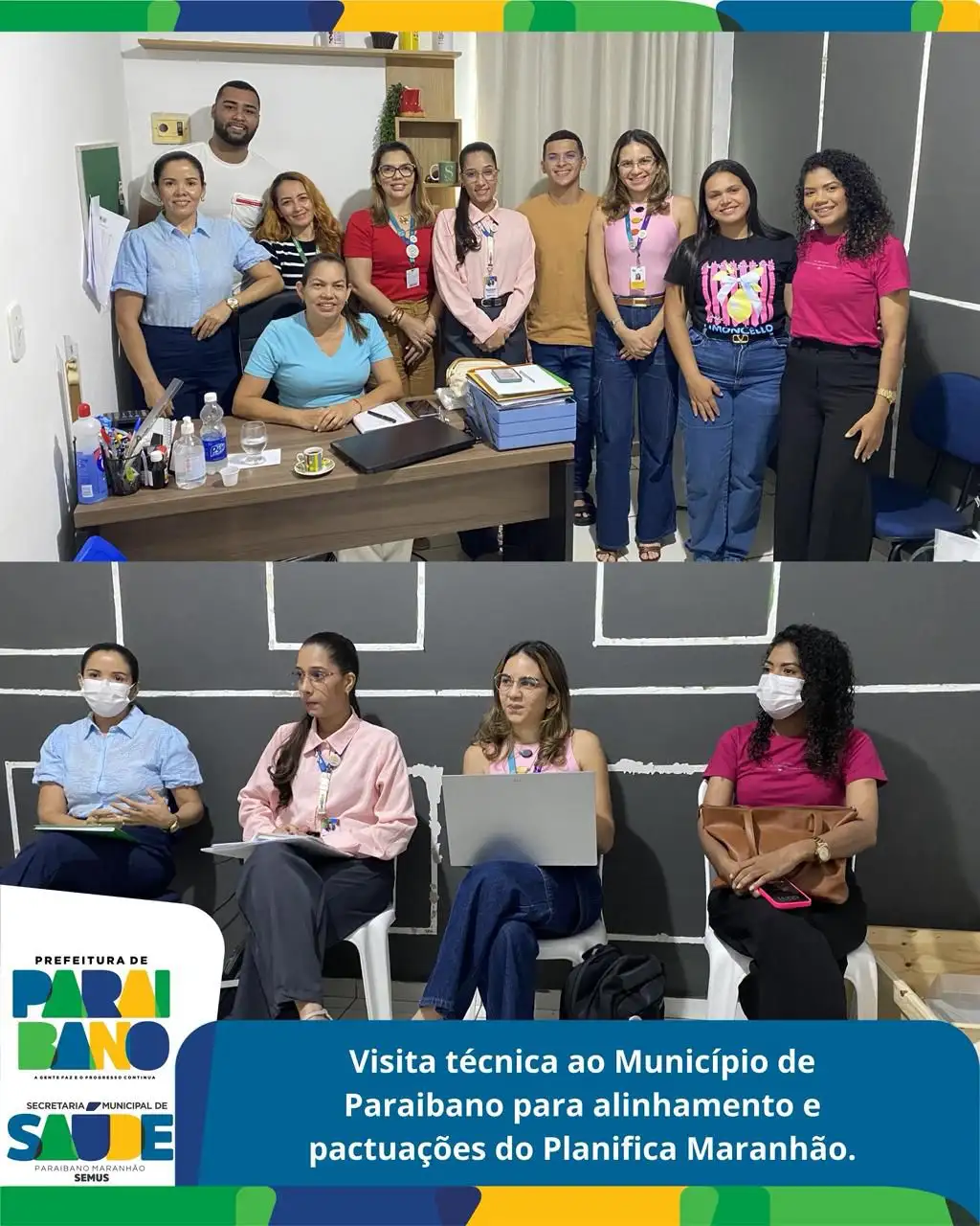 Paraibano recebeu uma visita técnica para alinhamento e pactuações do Planifica Maranhão.