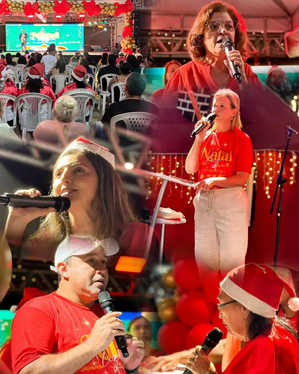 Foto 9 – Prefeitura de Paraibano realiza um momento especial com o Natal Luz da Assistência Social.