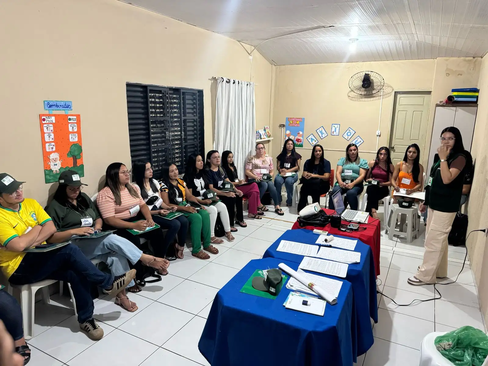 Foto 1 – Prefeitura Municipal de Paraibano, por meio da Secretaria da Mulher, realiza curso de primeiros socorros.