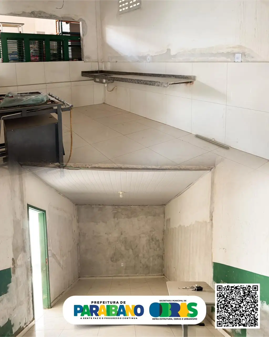 Foto 12 – Mais uma obra que demonstra o cuidado da gestão com a educação pública.