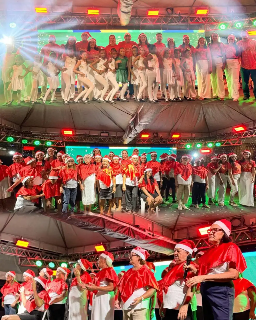 Foto 5 – Prefeitura de Paraibano realiza um momento especial com o Natal Luz da Assistência Social.