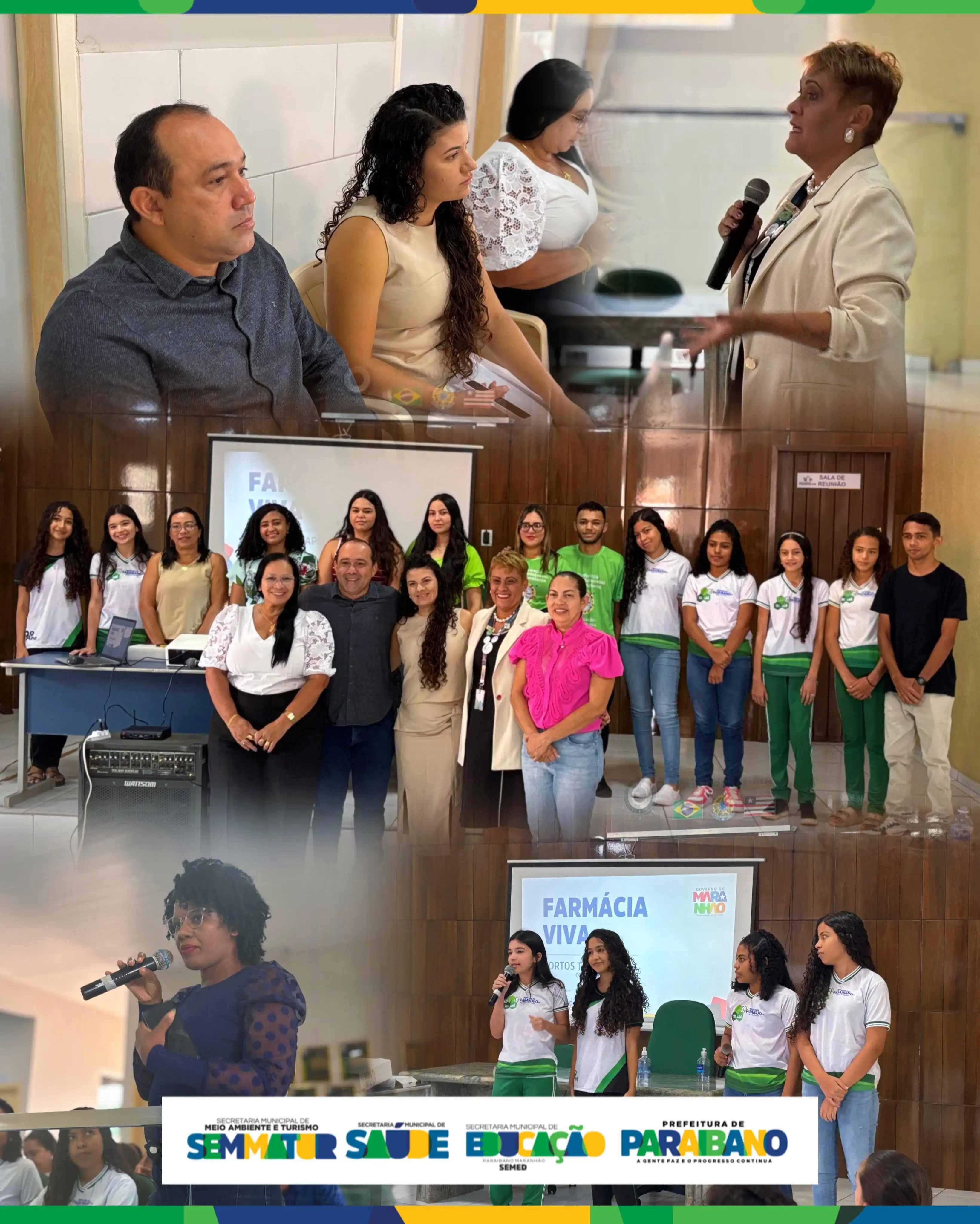 Foto 1 – Prefeitura de Paraibano, em parceria com o Governo do Estado, realiza capacitação para implantação da Farmácia Viva