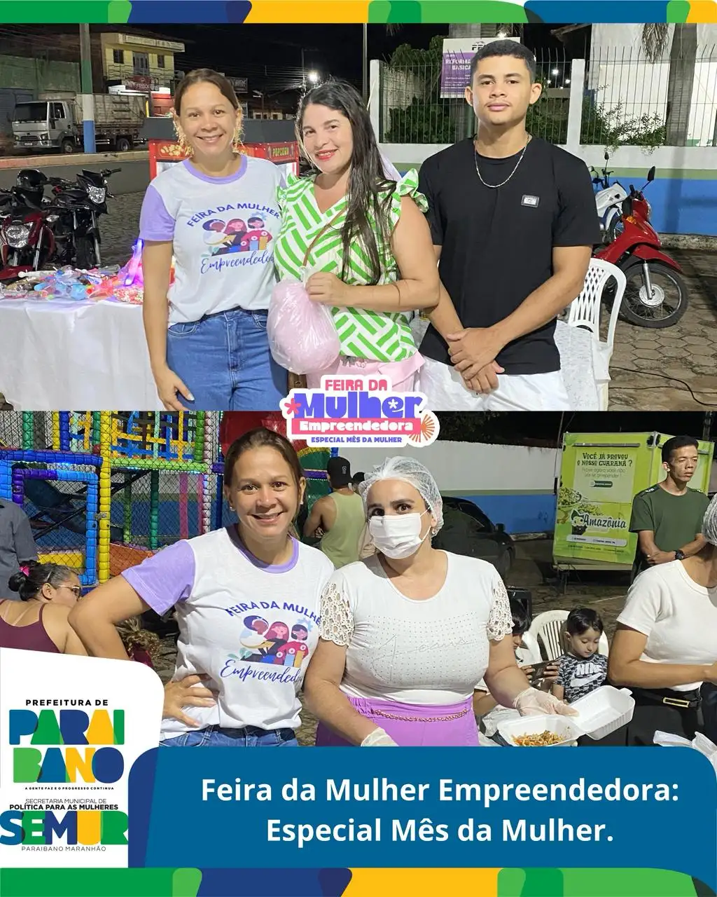 Foto 4 – Secretaria da Mulher realiza mais uma edição da Feira da Mulher Empreendedora – Especial Mês da Mulher.