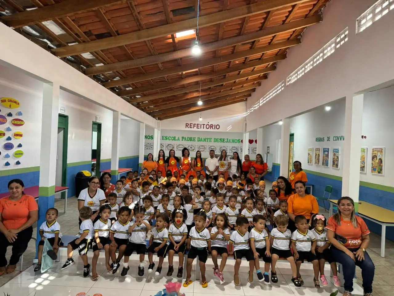 Foto 3 – A campanha Faça Bonito foi realizada nas escolas da rede municipal de Paraibano.