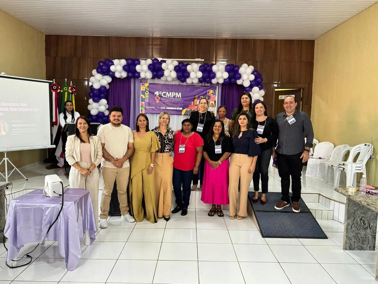 Foto 2 – Prefeitura de Paraibano realizou a 1ª Conferência Municipal de Políticas Públicas para as Mulheres.