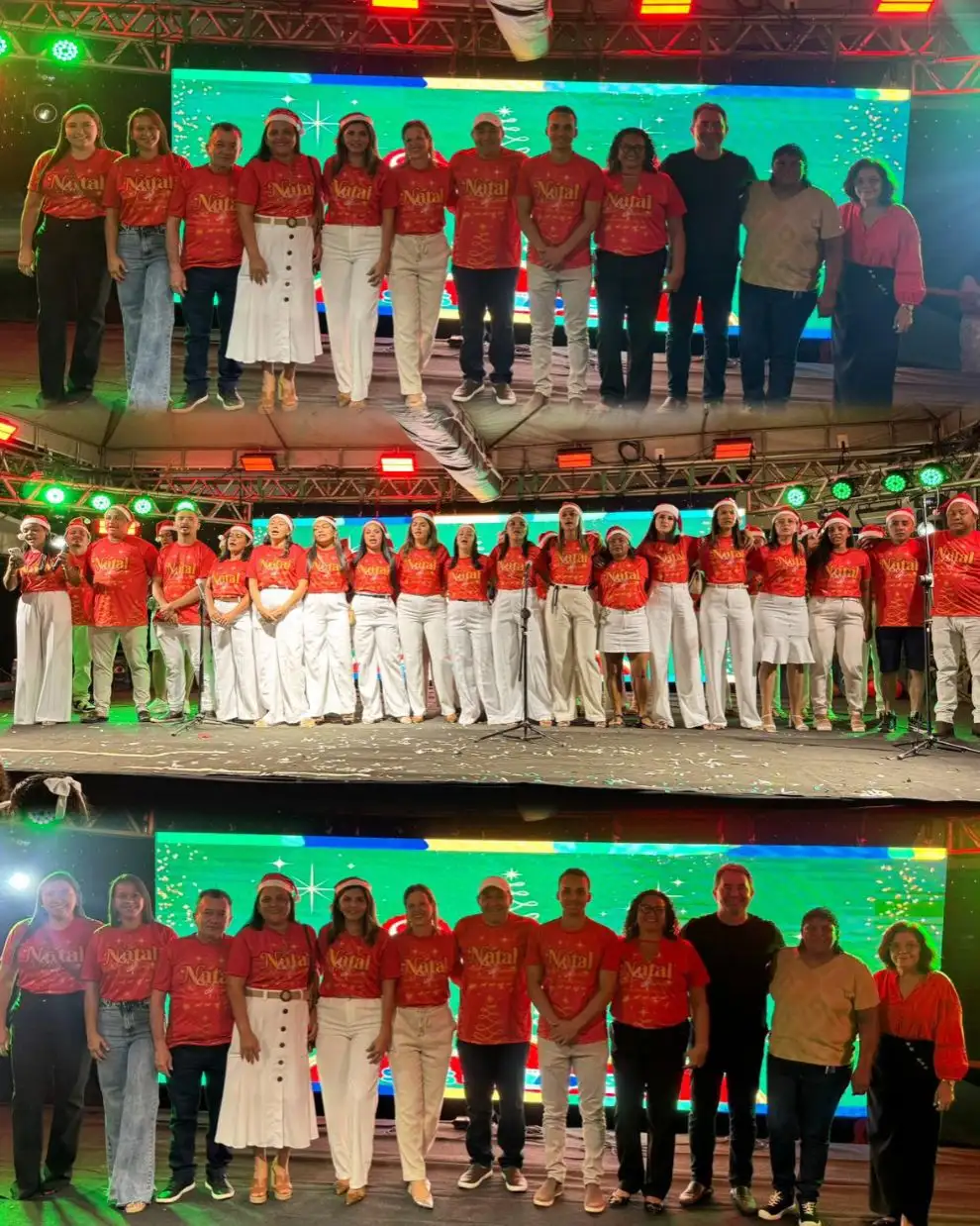 Foto 2 – Prefeitura de Paraibano realiza um momento especial com o Natal Luz da Assistência Social.
