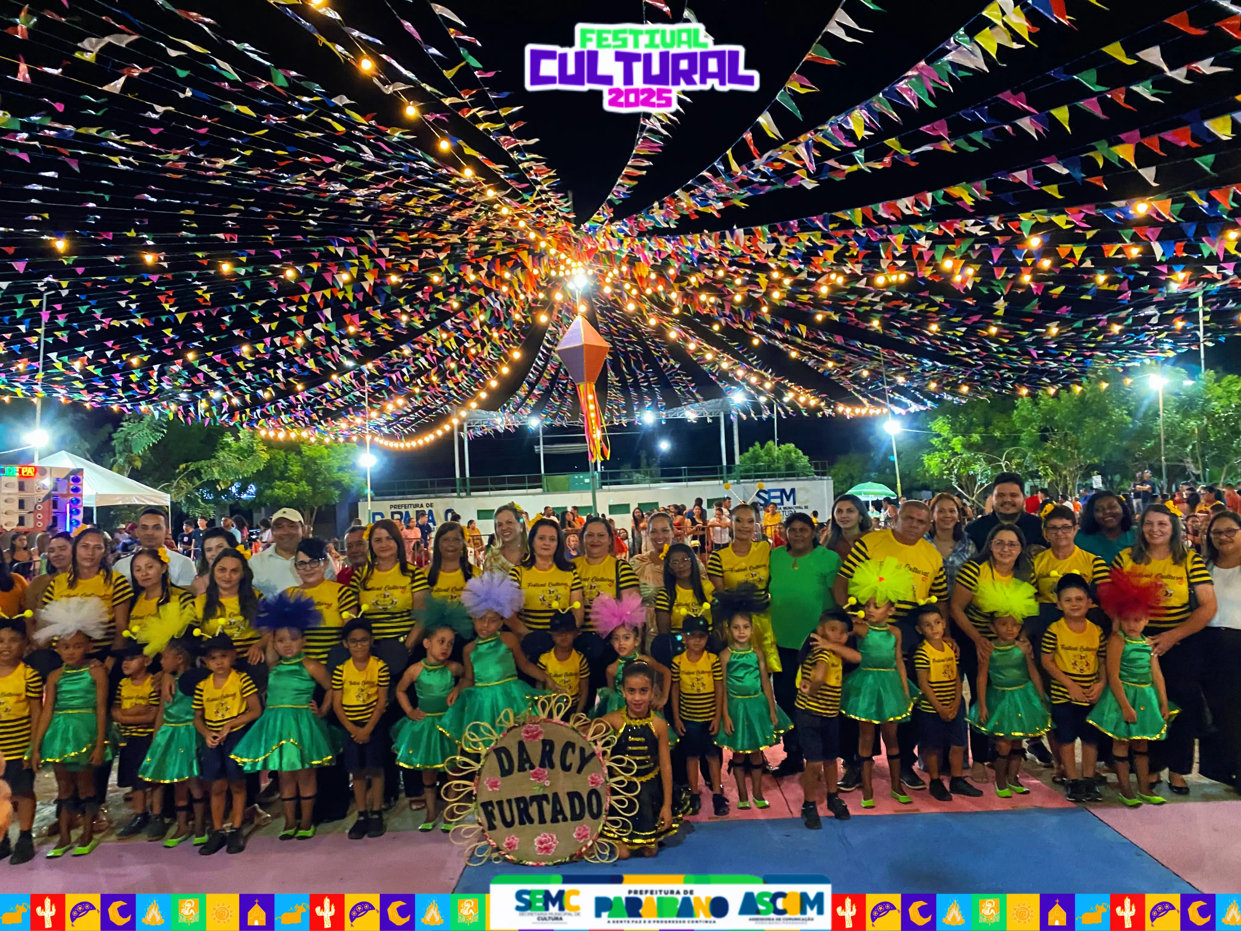 Foto 1 – Prefeitura de Paraibano realiza mais um edição do Festival Cultural.