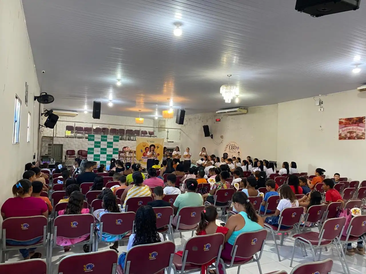 Foto 1 – Prefeitura de Paraibano, por meio da Secretaria Municipal de Saúde, realizou a Ação de Puericultura.