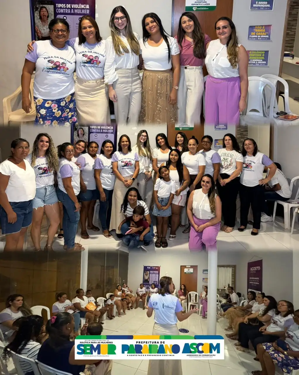 Foto 2 – Prefeitura de Paraibano, realizou a 2ª edição do Chá da Tarde com as mulheres da Feira da Mulher Empreendedora.