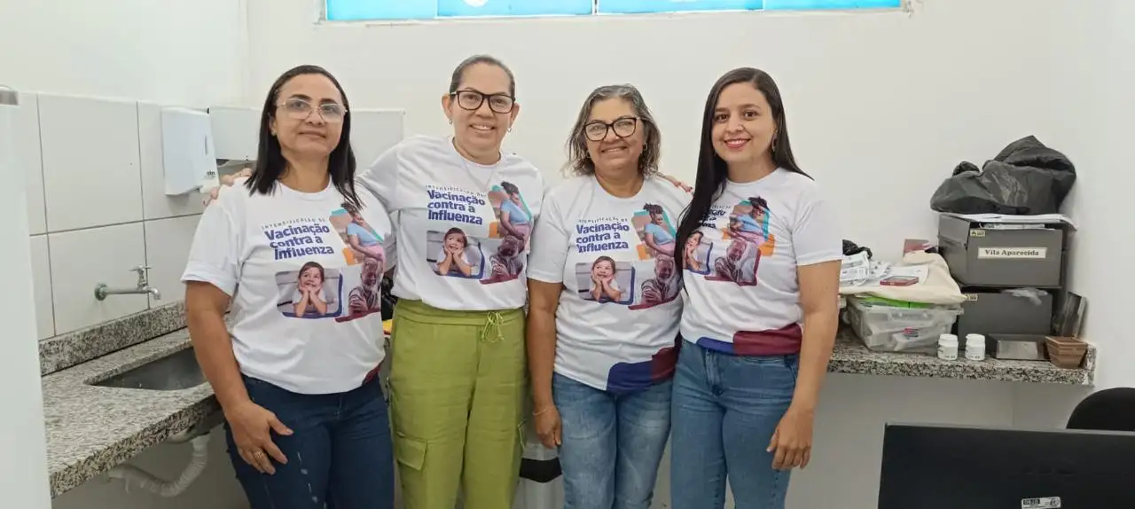 Foto 3 – Prefeitura de Paraibano realiza dia D de vacinação contra a gripe.