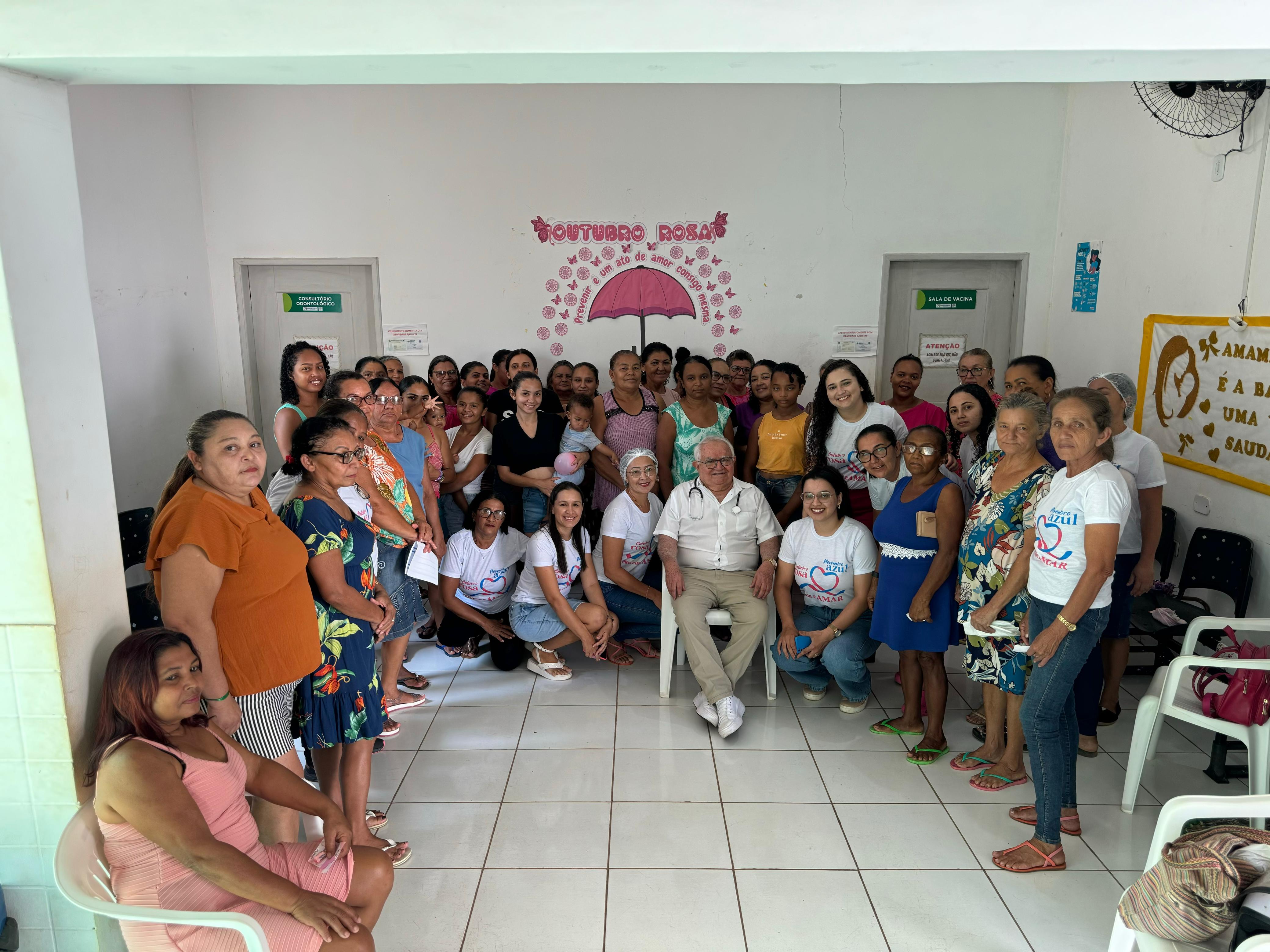 Foto 6 – PREFETITURA DE PARAIBANO REALIZA AÇÕES AO OUTBRO ROSA