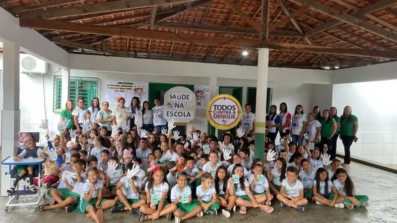 Foto 7 – Prefeitura de Paraibano promove ações do Programa Saúde na Escola pelas unidades de ensino municipais.