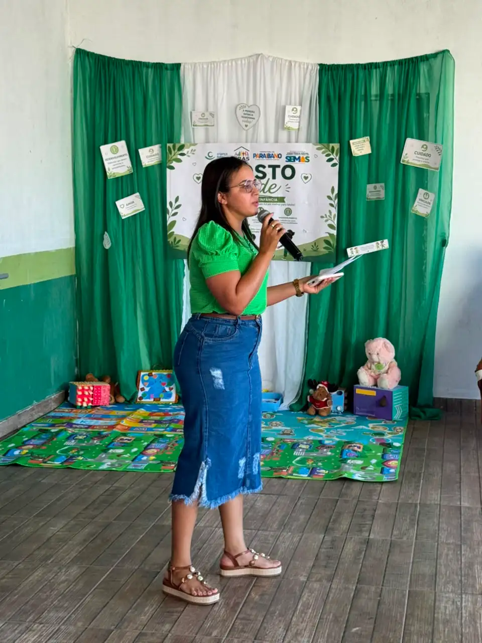 Foto 6 – Prefeitura de Paraibano, através da Secretaria de Assistência Social, realizou uma ação alusiva à campanha Agosto Verde