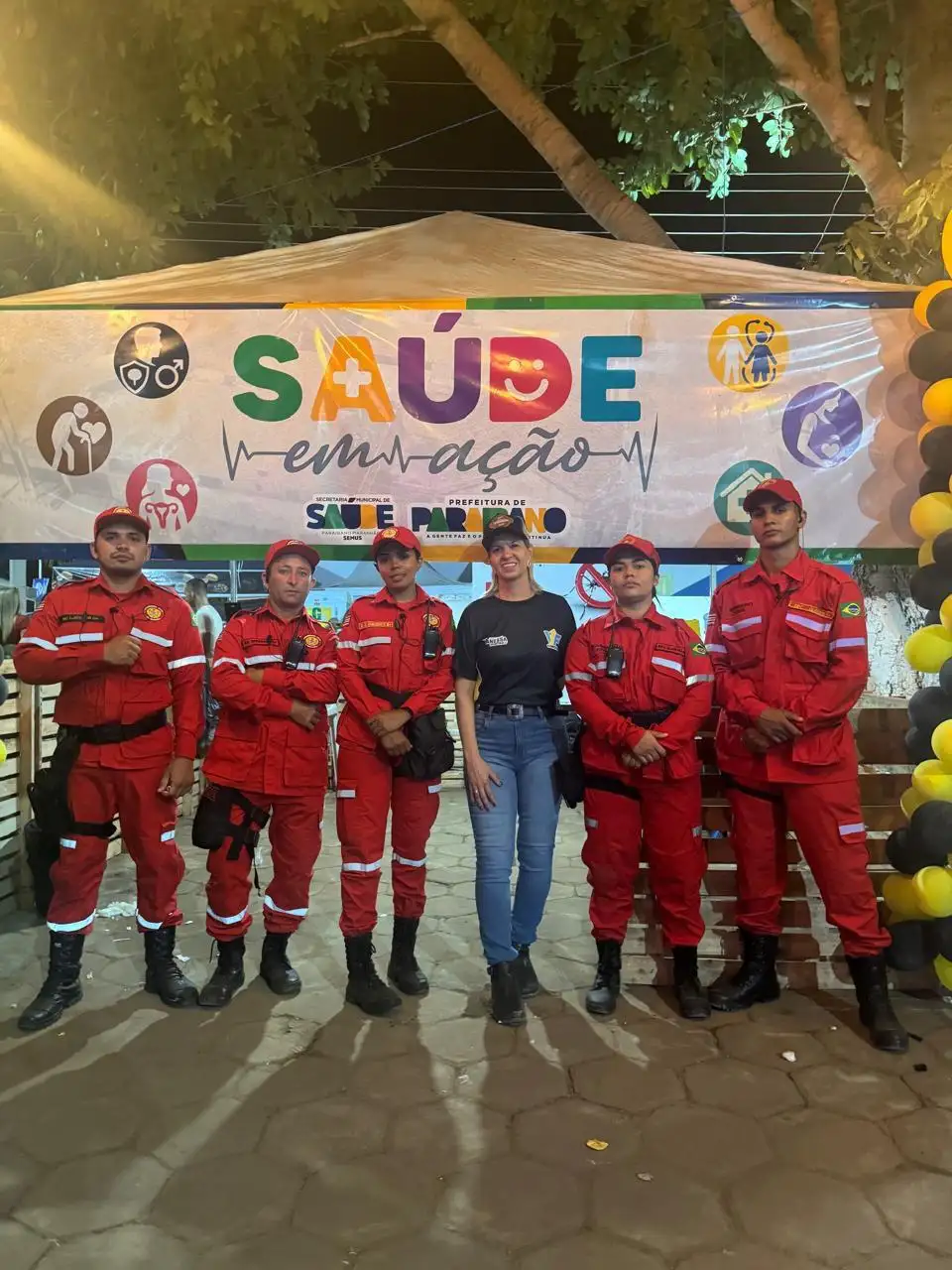 Foto 4 – Prefeitura de Paraibano garante segurança na 37ª vaquejada de Paraibano com Bombeiros Civis.