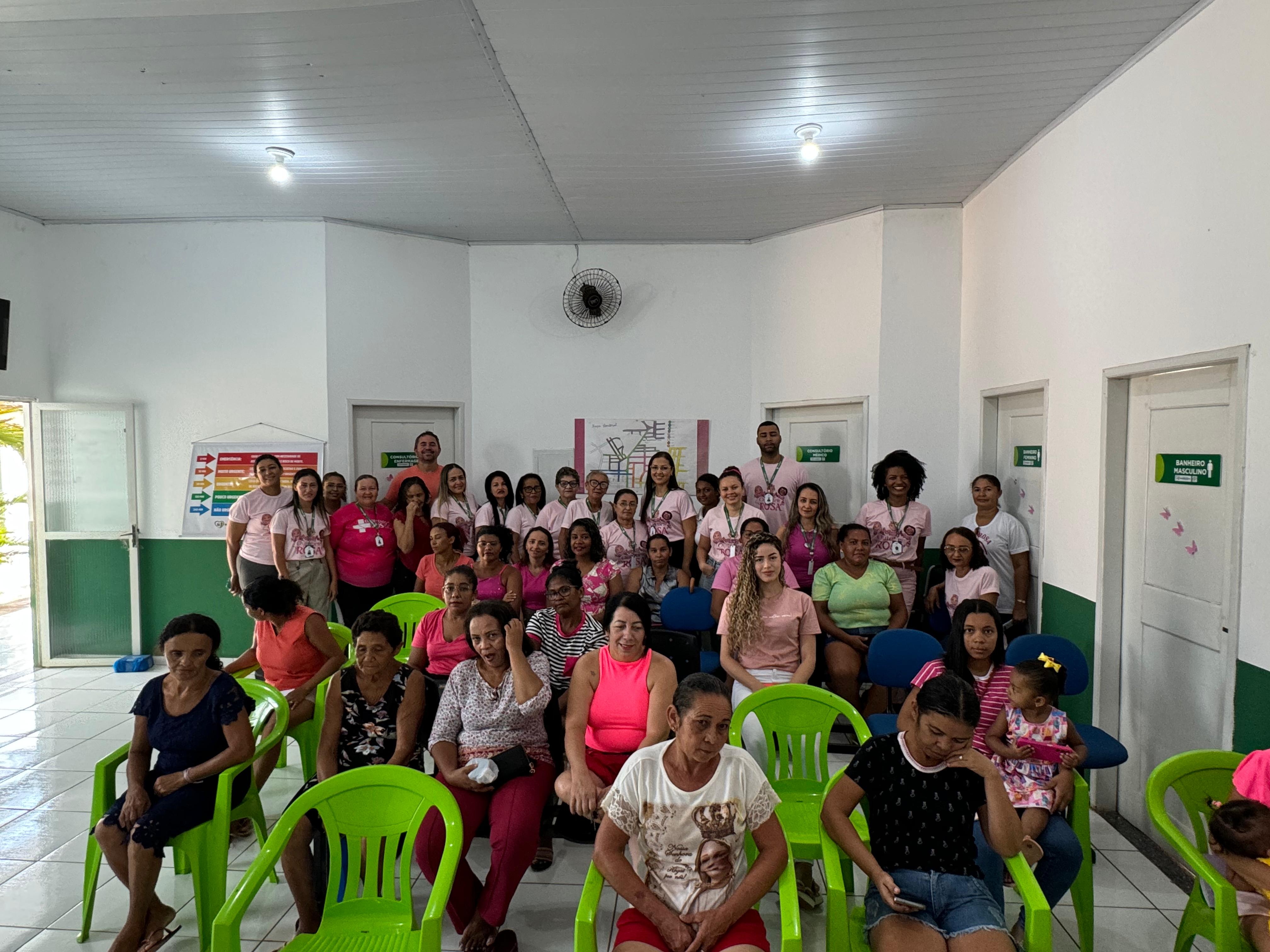 Foto 2 – PREFETITURA DE PARAIBANO REALIZA AÇÕES AO OUTBRO ROSA