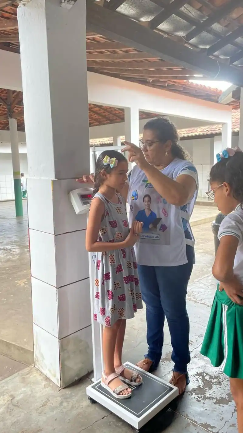 Foto 8 – Prefeitura de Paraibano promove ações do Programa Saúde na Escola pelas unidades de ensino municipais.