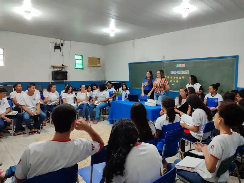 Foto 12 – Prefeitura de Paraibano promove ações do Programa Saúde na Escola pelas unidades de ensino municipais.