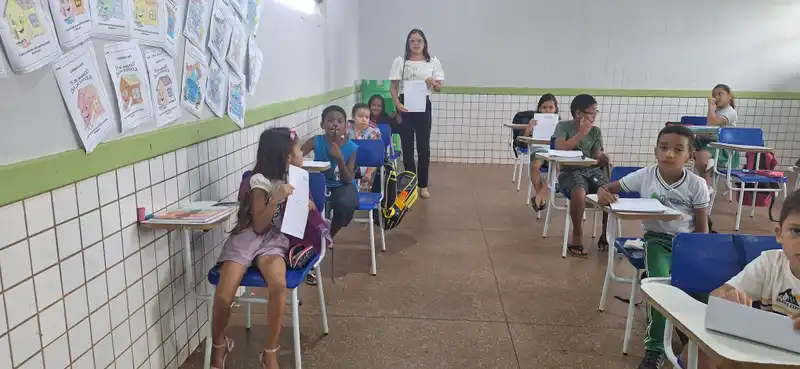 Foto 17 – O município de Paraibano deu início, no dia 24 de março, às avaliações do Compromisso Nacional Criança Alfabetizada -CNC