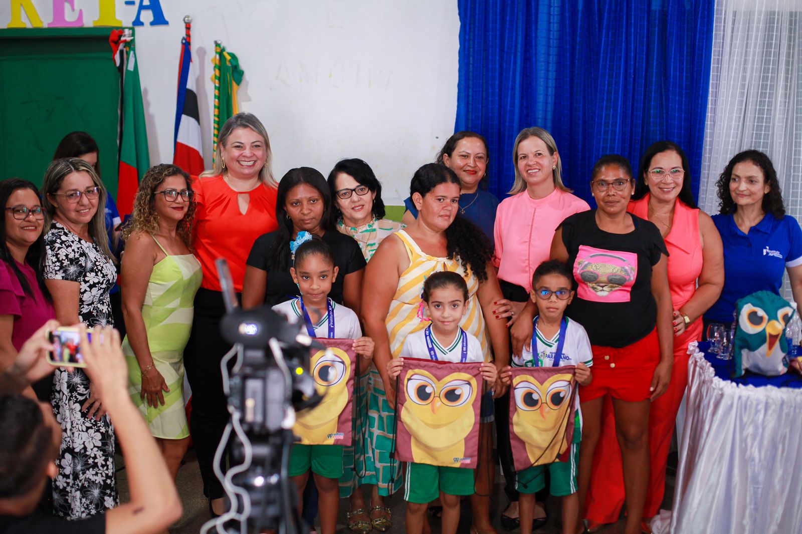 Foto 1 – A Prefeitura de Paraibano realizou a inauguração das novas salas de computação nas escolas Unidade Escolar João Paraiban