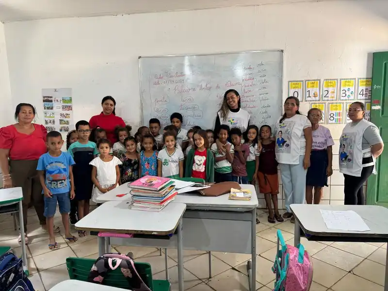 Foto 6 – Prefeitura de Paraibano promove ações do Programa Saúde na Escola pelas unidades de ensino municipais.