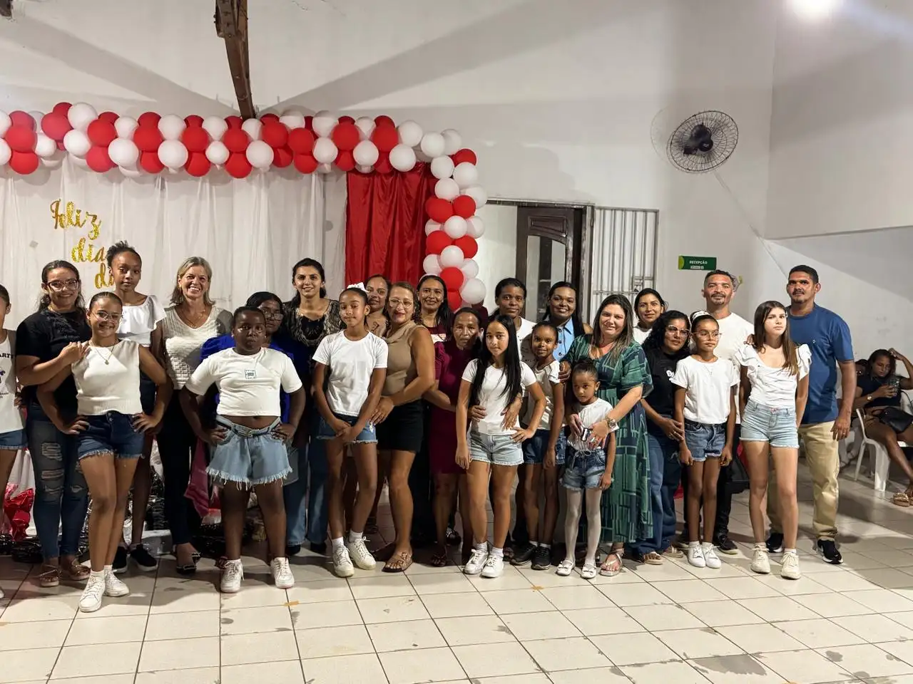 Foto 1 – Gestão Municipal realiza Festa das Mães do Serviço de Convivência e Fortalecimento de Vínculos.