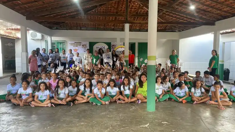 Foto 9 – Prefeitura de Paraibano promove ações do Programa Saúde na Escola pelas unidades de ensino municipais.