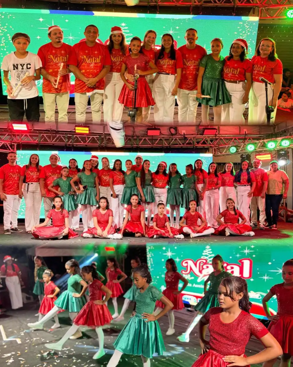 Foto 4 – Prefeitura de Paraibano realiza um momento especial com o Natal Luz da Assistência Social.