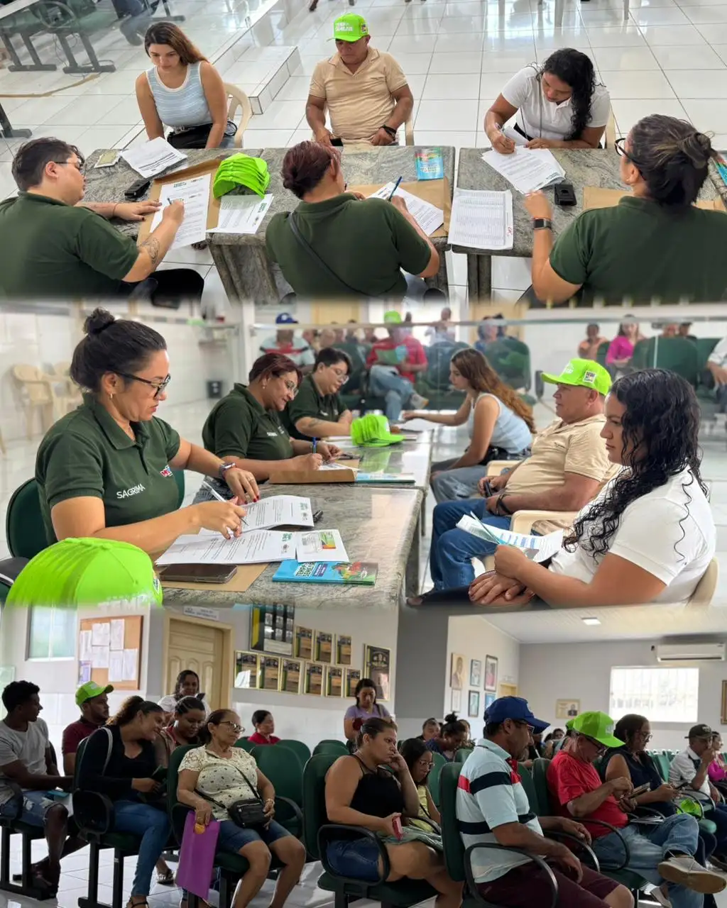 Foto 1 – Prefeitura de Paraibano realizou a entrega dos cartões do Programa Tempo de Semear