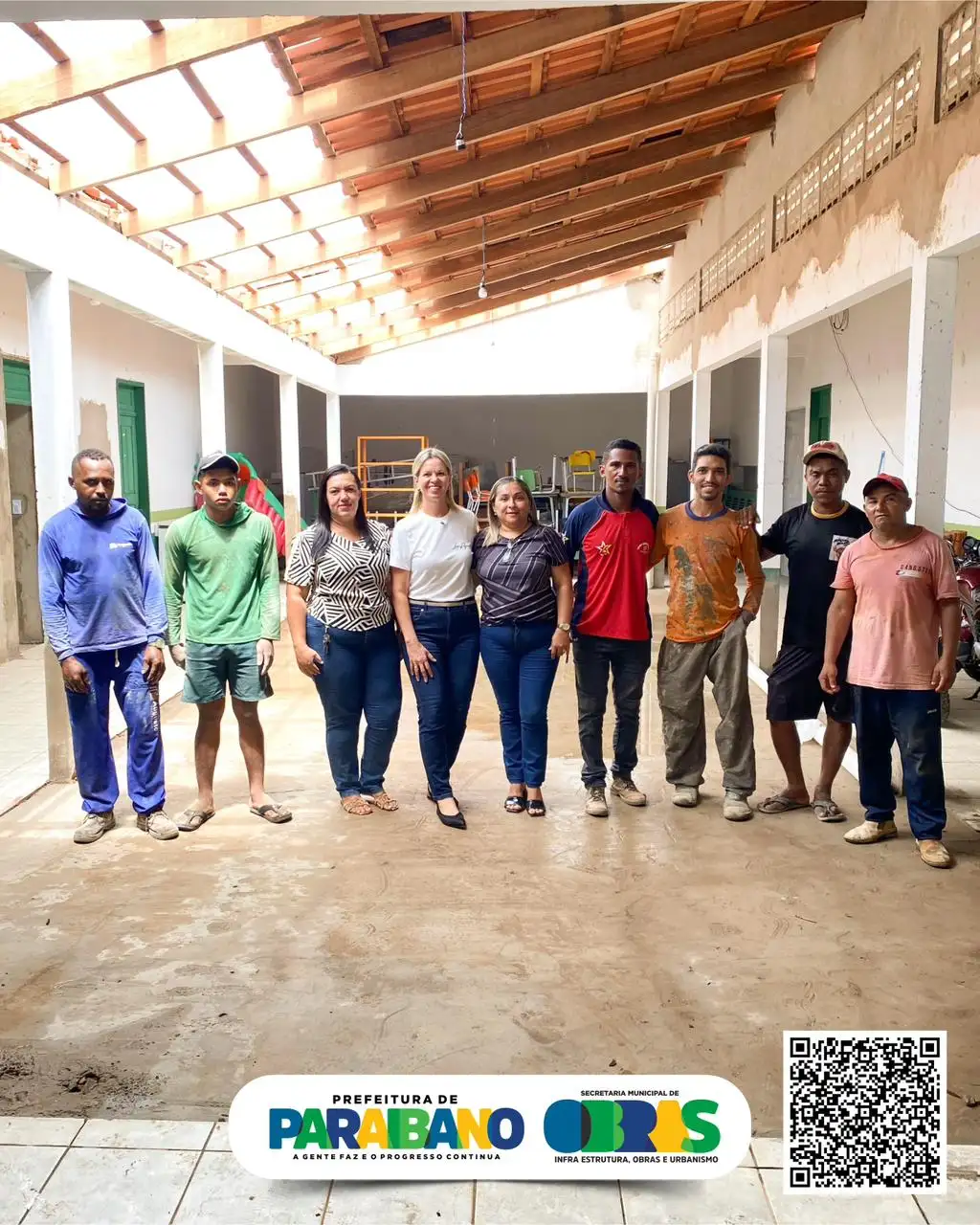 Foto 7 – Mais uma obra que demonstra o cuidado da gestão com a educação pública.