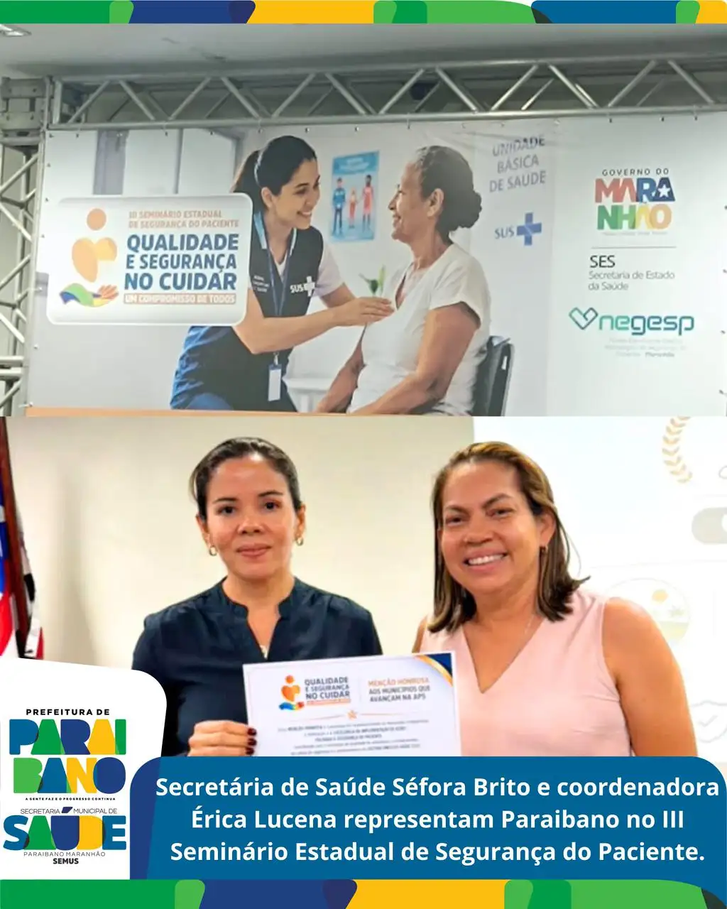 Foto 1 – Paraibano é destaque na saúde!