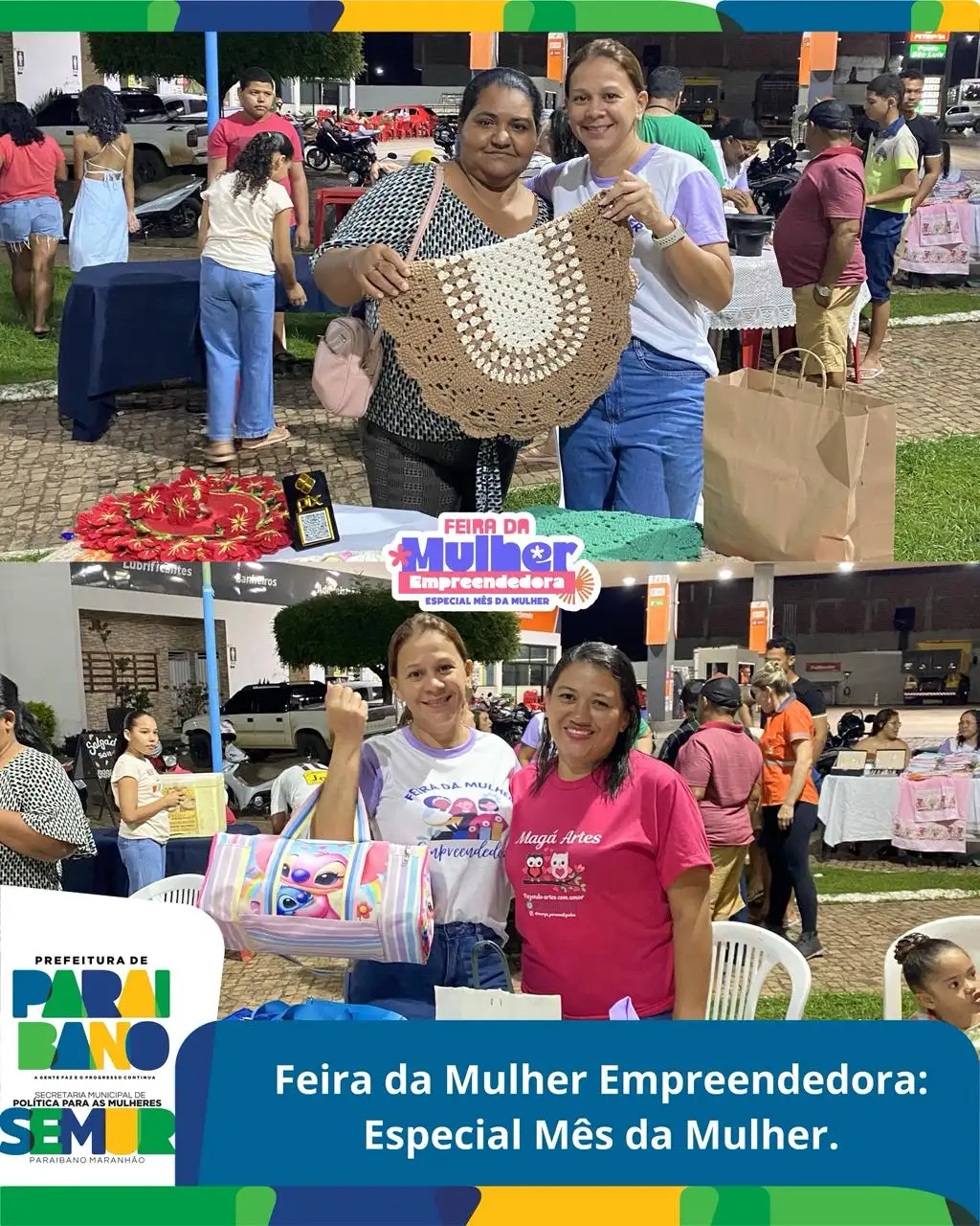 Foto 3 – Secretaria da Mulher realiza mais uma edição da Feira da Mulher Empreendedora – Especial Mês da Mulher.