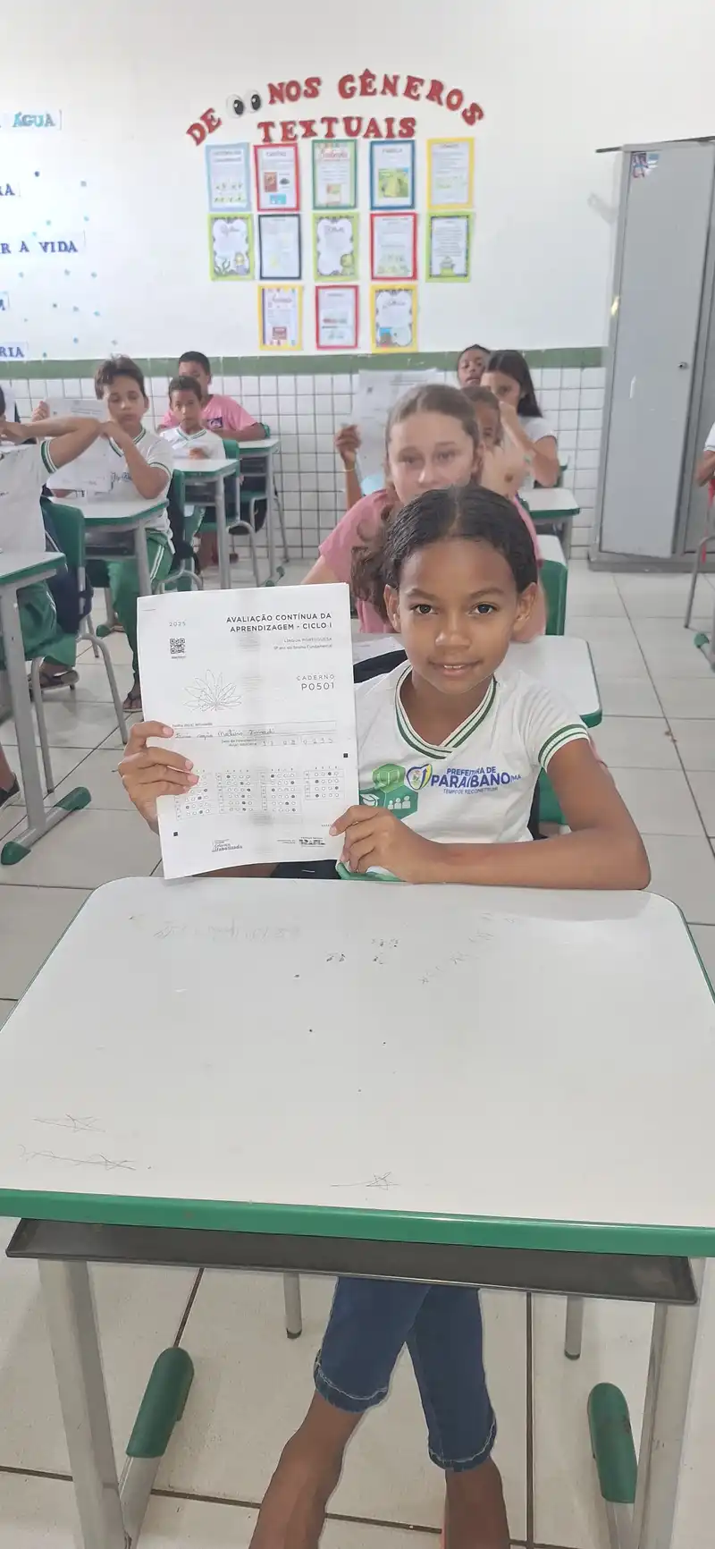 Foto 6 – O município de Paraibano deu início, no dia 24 de março, às avaliações do Compromisso Nacional Criança Alfabetizada -CNC
