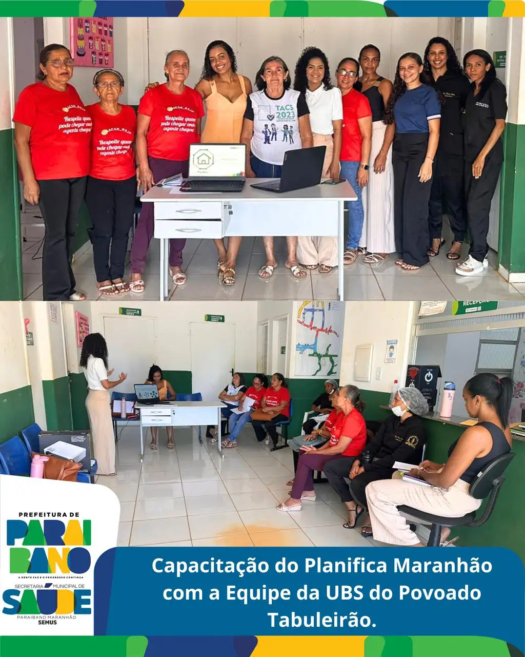 Foto 1 – Prefeitura realiza capacitação e fortalecimento na UBS do povoado Tabuleirão!