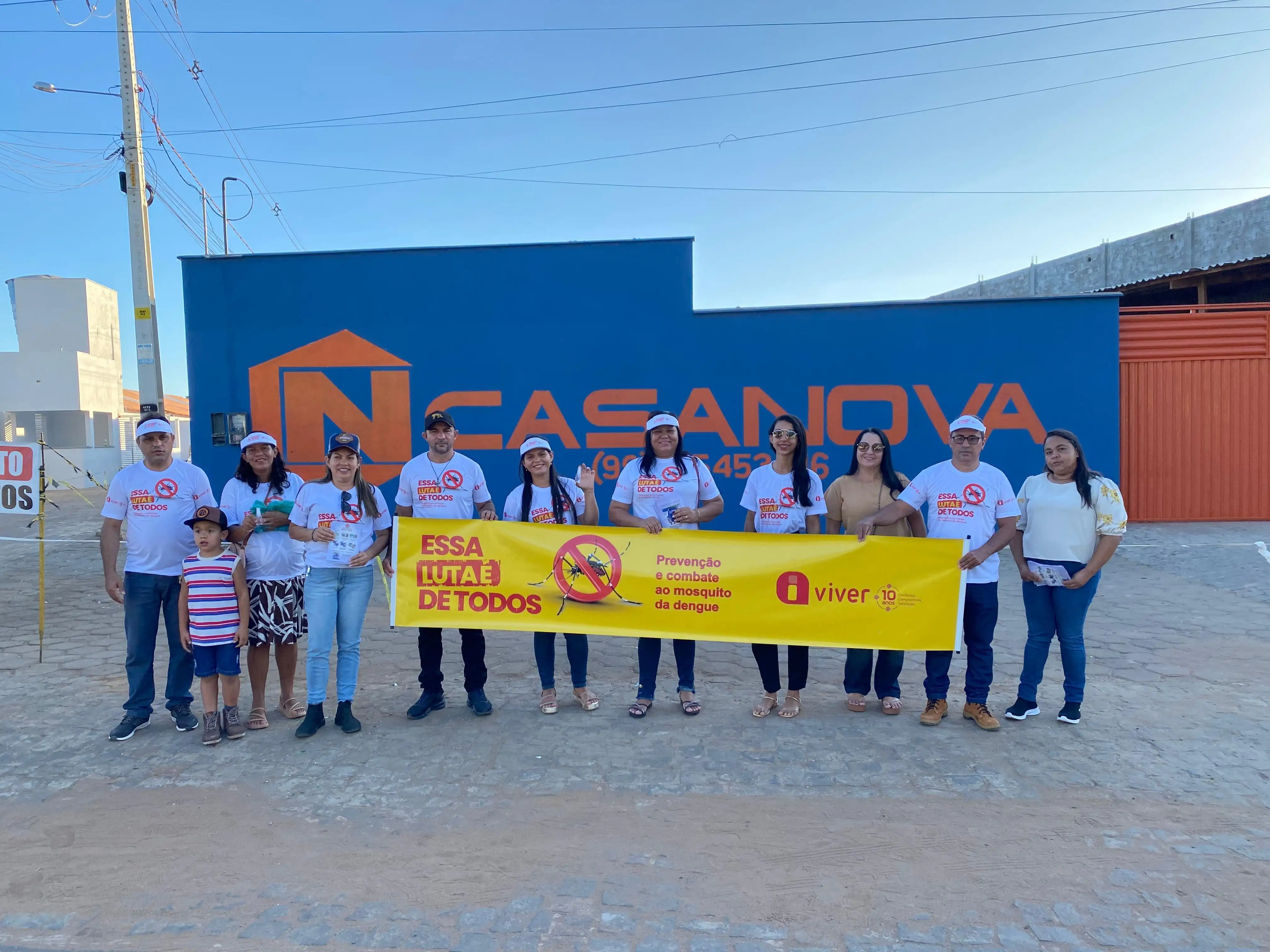 Foto 3 – Prefeitura de Paraibano realizou uma blitz educativa de combate à dengue durante a 37ª Vaquejada!