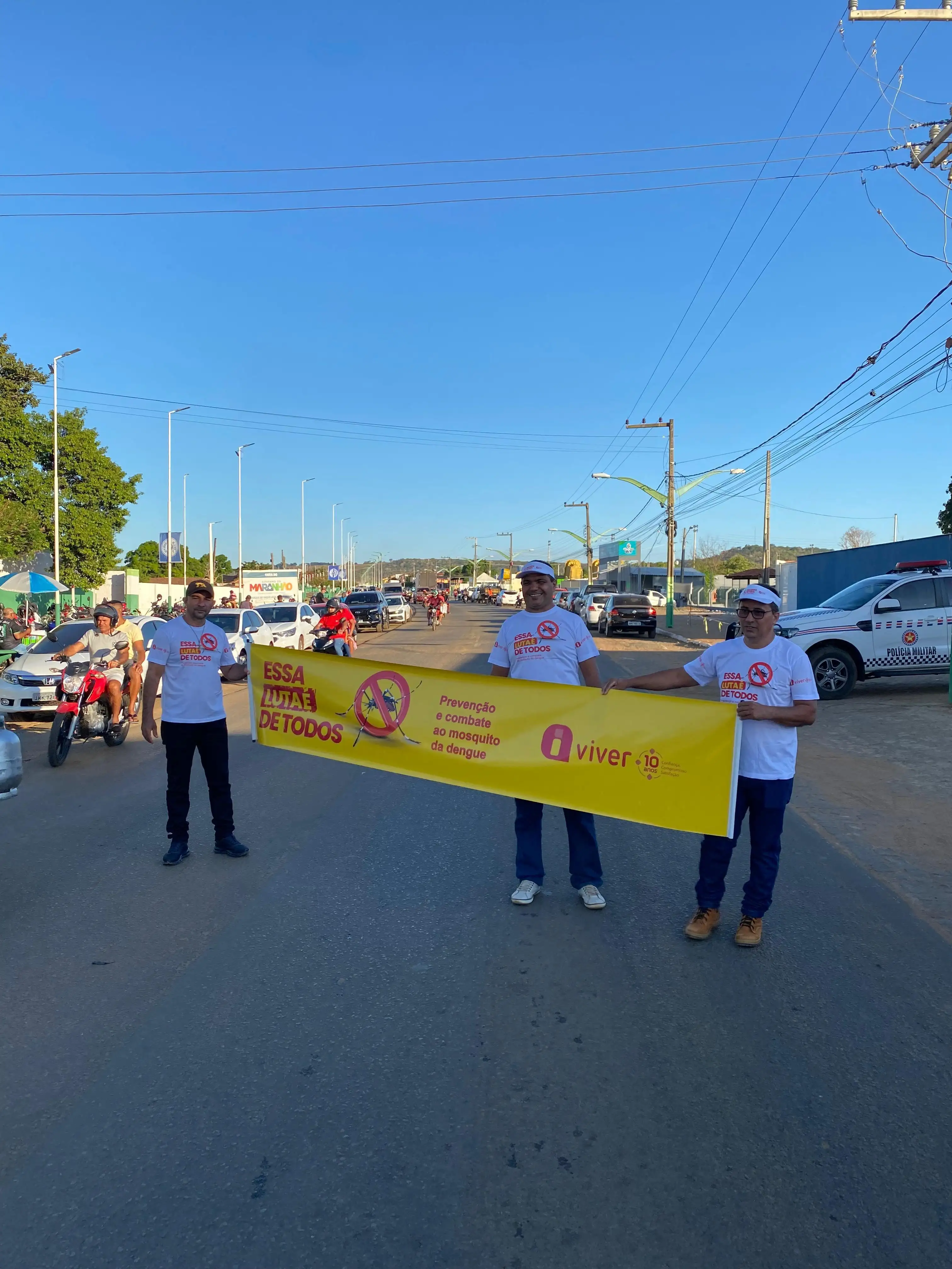 Foto 2 – Prefeitura de Paraibano realizou uma blitz educativa de combate à dengue durante a 37ª Vaquejada!