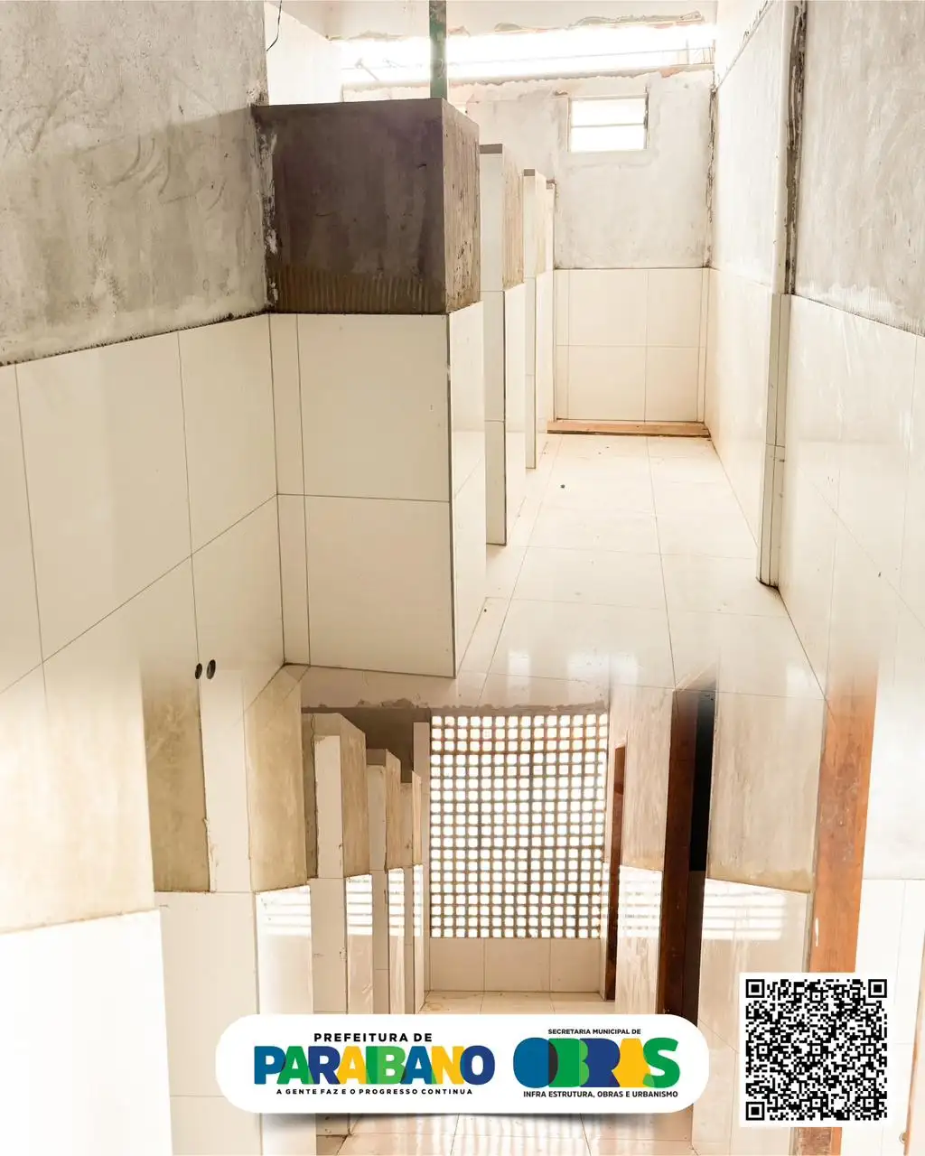 Foto 6 – Mais uma obra que demonstra o cuidado da gestão com a educação pública.