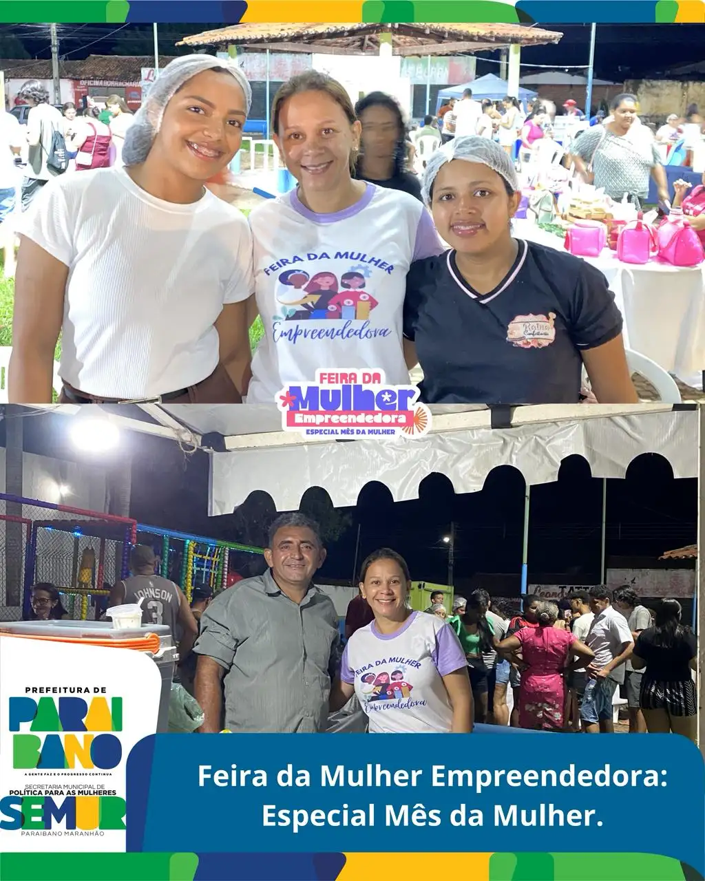 Foto 6 – Secretaria da Mulher realiza mais uma edição da Feira da Mulher Empreendedora – Especial Mês da Mulher.