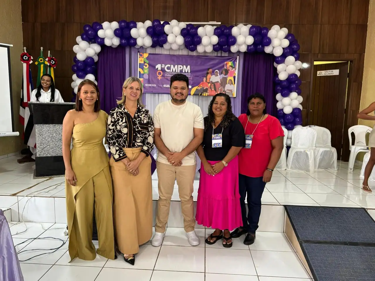 Foto 7 – Prefeitura de Paraibano realizou a 1ª Conferência Municipal de Políticas Públicas para as Mulheres.