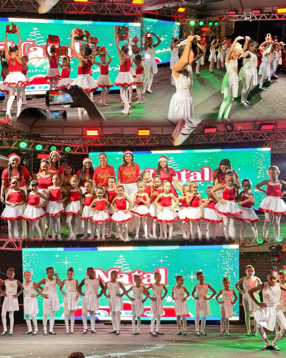 Foto 8 – Prefeitura de Paraibano realiza um momento especial com o Natal Luz da Assistência Social.