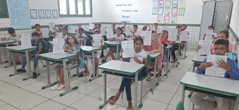 Foto 7 – O município de Paraibano deu início, no dia 24 de março, às avaliações do Compromisso Nacional Criança Alfabetizada -CNC