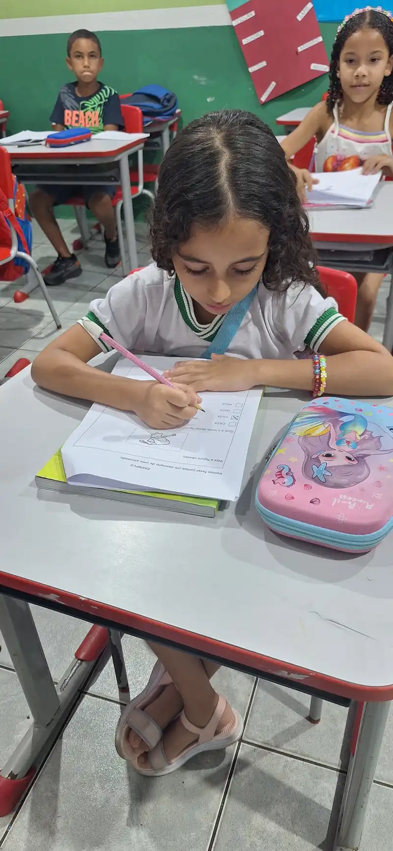 Foto 4 – O município de Paraibano deu início, no dia 24 de março, às avaliações do Compromisso Nacional Criança Alfabetizada -CNC